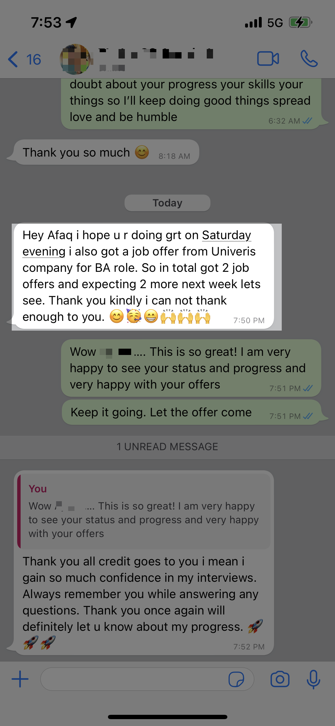 2 BA job offers Univeris company