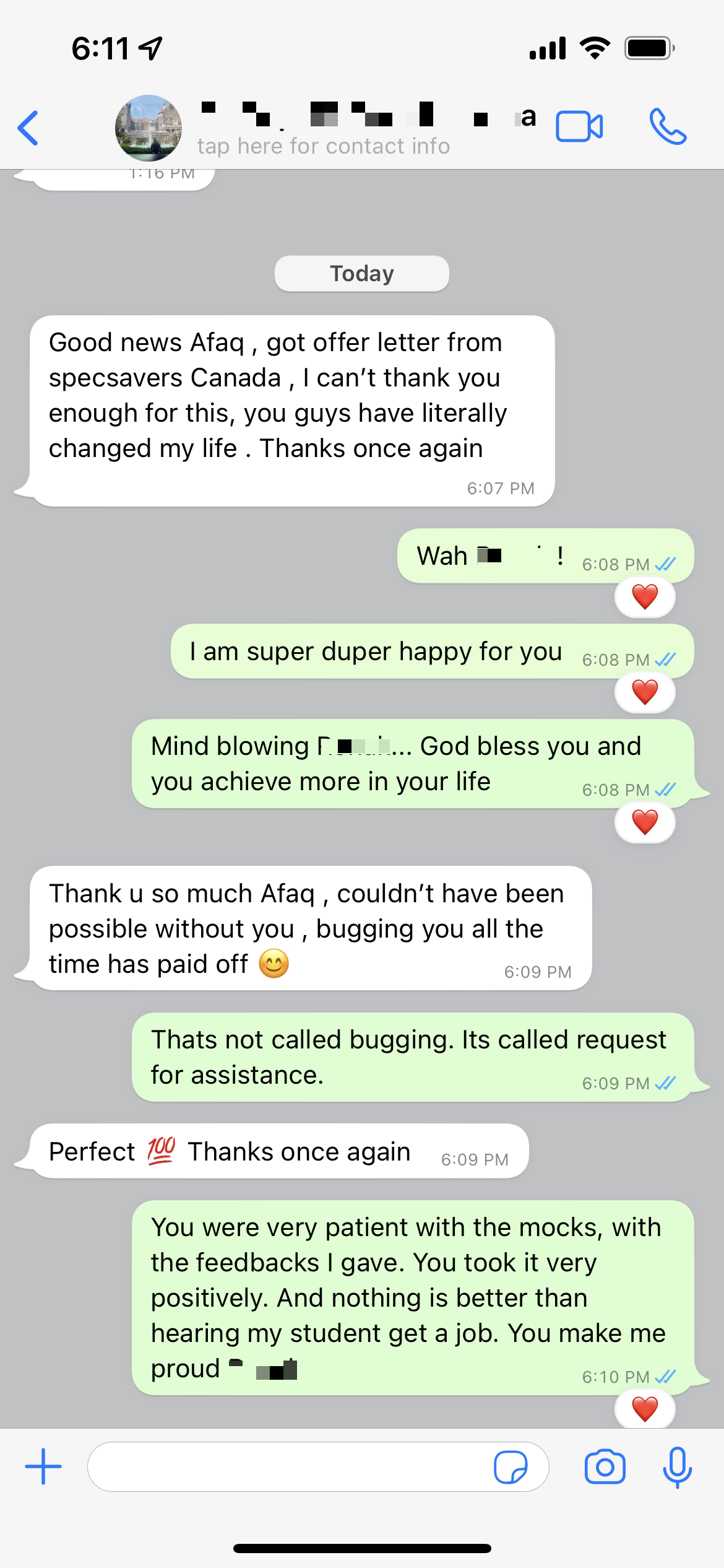 BA at Specsavers Canada