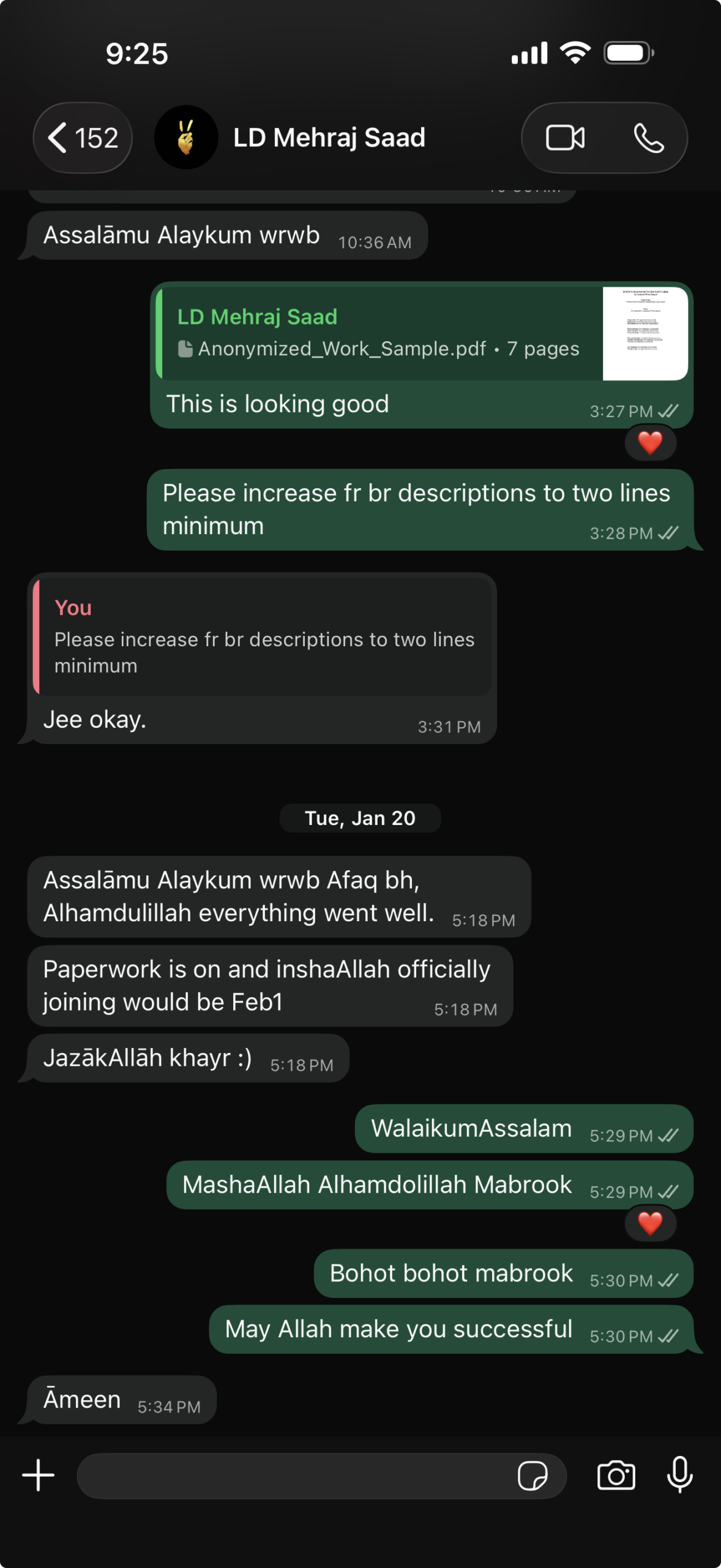 Student gets life sciences company BA role